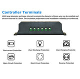 Solar Panel Regulator Charge Controller USB 30A 12V-24V