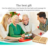 LARGE Wooden Foot Pain Massager 5 Roller Care Reflexology Relax Stress Relief Ne