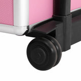 7 In 1 Professional Beauty Organizer Case Cosmetics Makeup Trolley Box Travel AU
