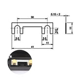 50A MIDI FUSE KIT 4 ANS Holder 7 x 50 AMP Fuses to suit Redarc BCDC Dual Battery