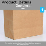 50 x Bulk Kraft Paper Bags Gift Shopping Carry Craft Brown Bag with Handles AU