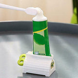 3PCS Toothpaste Squeezer Bathroom Tube Dispenser Rolling Holder Easy Stand Seat