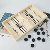 1X Sling Puck Game Paced SlingPuck Winner Board Family Games Toys Game Funny AU