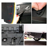 640PCS Car Body Trim Clips Retainer Bumper Rivets Screw Panel Push Fastener Kit
