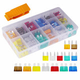 220pcs Assorted Mini Fuse Blade Fuses Set Auto Car Truck Assortment Kits ATM APM