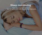 Blood Pressure Heart Rate Monitor Fitness Tracker Smart Bracelet Watch Wristband