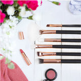 Soft 15Pcs Pro Face Powder Makeup Brushes Set Eyeshader Blending Highlight Tools