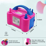 Electric Balloon Pump Inflator 600W Power 2 Nozzles Portable or 20x balloon