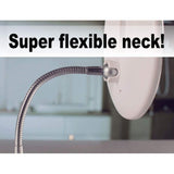 10X Magnifying Makeup Mirror With LED Light Cosmetic 360° Rotation Flexible AU