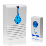 WIRELESS DOOR BELL DOORBELL DIGITAL CORDLESS PORTABLE 36 CHIME 100M RANGE DM