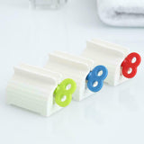 3PCS Toothpaste Squeezer Bathroom Tube Dispenser Rolling Holder Easy Stand Seat
