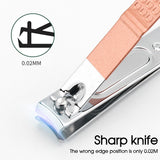 18PCS Manicure Pedicure Kit Set Stainless Steel Nail Grooming Clippers Tools
