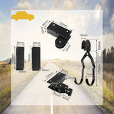 Kayak Hoist Pulley System Bike Lift Garage Ceiling Rack Storage 125LBS Capacity