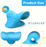 Cervical Traction Pillow, Neck Stretcher Device - Neck Pain,Headaches,TMJ Relief
