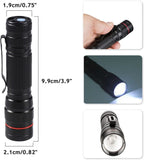 Super Bright Zoomable Torch Led Flashlight USB Rechargeable Tactical light AU