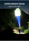 Super Bright Torch Led Flashlight 1200000LM USB Rechargeable Tactical Side Lamp