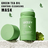 Green Tea Cleansing Facial Mask Stick Purifying Blackhead Acne Remover