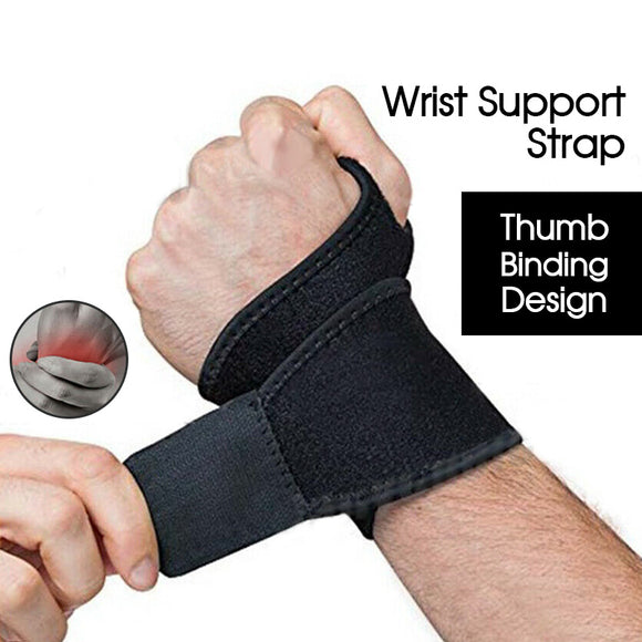 Wrist Support Splint Brace Protection Strap Carpel Tunnel CTS RSI Pain Relief AU