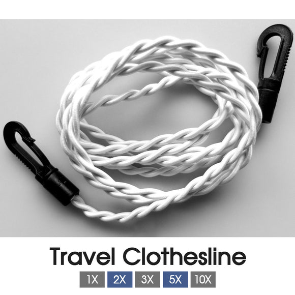 Travel Clothesline Brand Clothes Line Pegless Washing Camping Au Stock