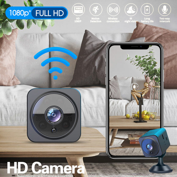 Mini Camera WiFi 1080P HD Night Vision Two-Way Intercom Surveillance Micro