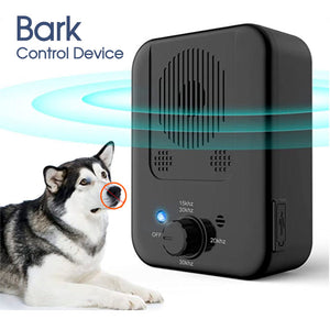 Anti Bark Device Ultrasonic Dogs Barking Control Stop Repeller Outdoor & Indoor
