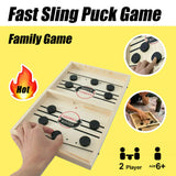 1X Sling Puck Game Paced SlingPuck Winner Board Family Games Toys Game Funny AU