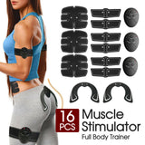 22PCS EMS Muscle Stimulator Training Gear ABS Ultimate Hip Trainer Body Exercise