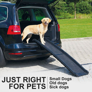 Folding Car Dog Pet Ramp Light Travel Car Truck SUV Portable Folding step Ladder