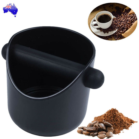 Coffee Knock Bin CREMA PRO Espresso Grinds Tamper Waste Box Container Tamp Tube