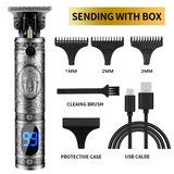 Men Portable Electric Hair Trimmer Clippers Beard Shaver Cutting Cordless