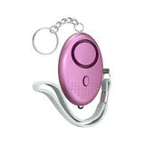 3X 140dB Personal Alarm Self-defense Keychain Emergency Siren Song Safety Torch