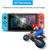 2X PREMIUM TEMPERED GLASS SCREEN PROTECTOR FOR NINTENDO SWITCH