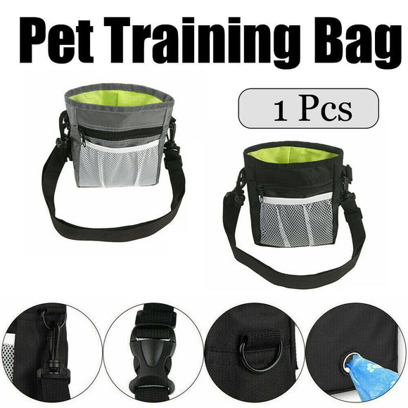 Training Bag Large Capacity Waist Bags Dog Treat Training Pouch Pet Puppy Snack