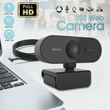 Full HD 1080P Webcam with Microphone USB Streaming Camera For PC MAC Laptops