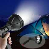 LED Handheld Spotlight Rechargeable Hunting Camping Flashlight Torch Spot Light