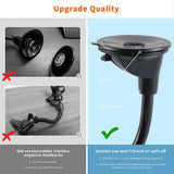 Universal 360° Windshield Mount Car Holder GPS Mobile Phone Long Neck Cradle