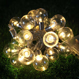 80 LED Solar Powered Fairy String Lights Outdoor Garden Party Wedding Xmas