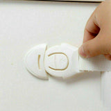 20Pcs Child Kids Baby Safety Lock For Door Drawers Cupboard Cabinet Adhesive