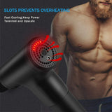 Massage Gun Electric Massager Vibration Muscle Therapy 4 Head Percussion AU PLUG