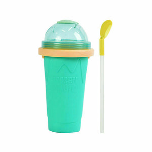 Slushie Maker Cup Quick Freeze Magic Squeeze Cup Milkshake Cup Ice Cream Maker