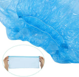 100PCS Disposable Plastic Shoe Covers Rain Overshoes Protector Waterproof Pack