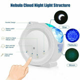 3In1 LED Galaxy Starry Night Light Projector 3D Ocean Star Sky Party Lamp Gift