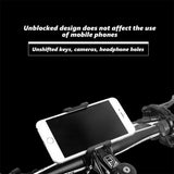 360° Aluminum Motorcycle Bike Bicycle Holder Handlebar Cell Phone GPS MTB Mount