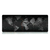 World Map Mousepad Mouse Pad Mat Gaming Laptop Computer 30x80