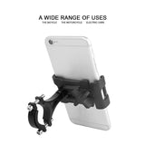 360° Aluminum Motorcycle Bike Bicycle Holder Handlebar Cell Phone GPS MTB Mount