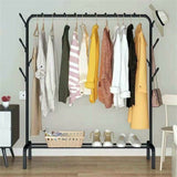 Garment Clothes Hanger Rack Organiser Hat Bag Hook Stand Shoe Shelf Storage