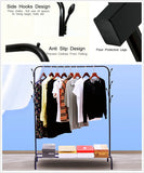 Garment Clothes Hanger Rack Organiser Hat Bag Hook Stand Shoe Shelf Storage