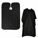 2x Black Hair Cutting Cape Pro Salon Barber Hairdressing Gown Haircut Apron