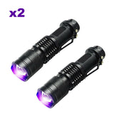 UV Ultra Violet LED Flashlight Blacklight Light 395 nM Inspection Lamp Torch