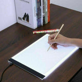 A4 LED Light Box Tracing Drawing Board Art Design Pad Copy Lightbox Day & Light